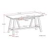 Dylan - Desk - Driftwood